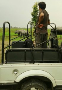 Jeep safari in manas